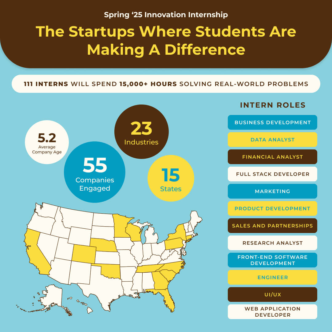 Spring '25 Innovation Internship Data Infographic